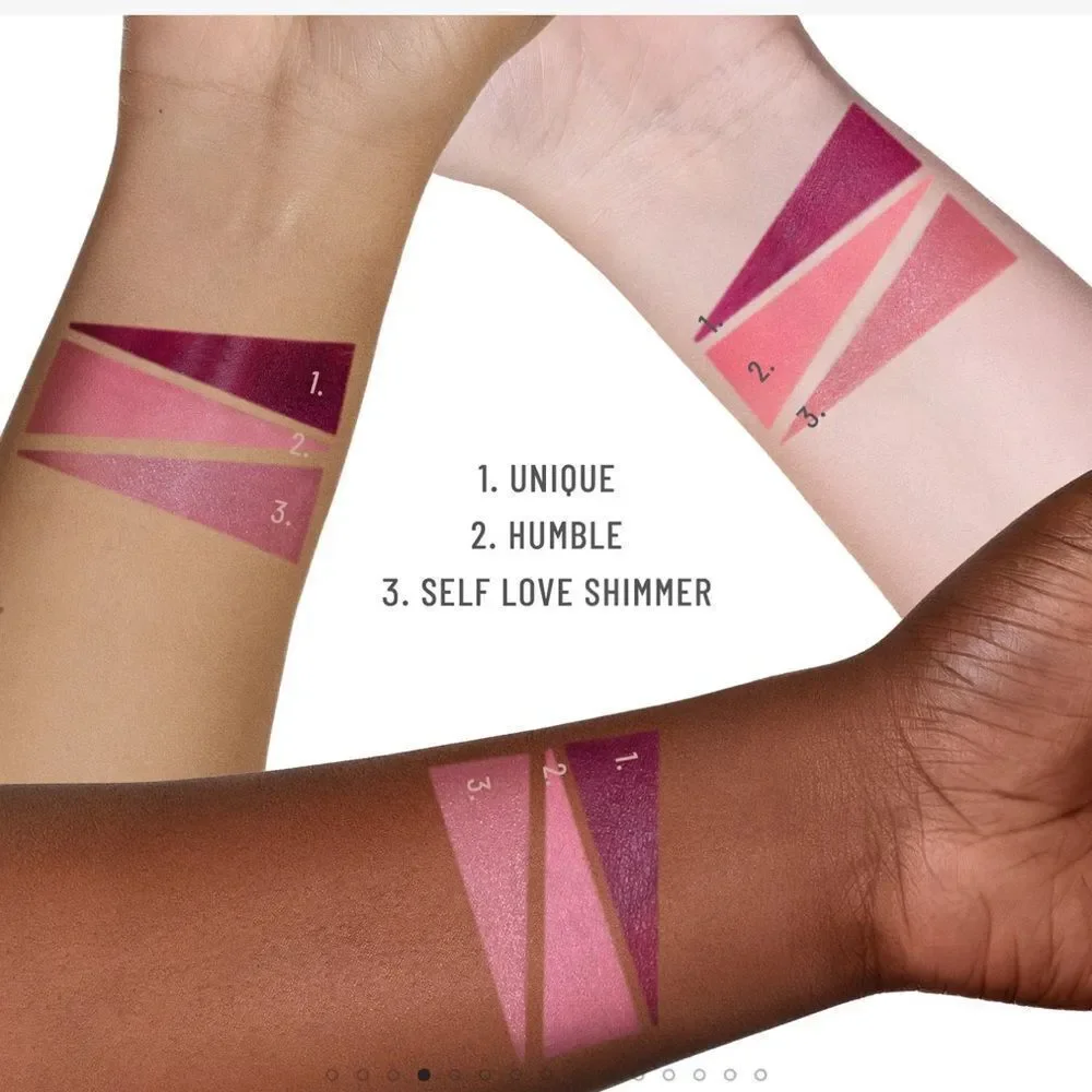 🌻 LYS Beauty Triangle Blush New HUMBLE Cool Soft Pink